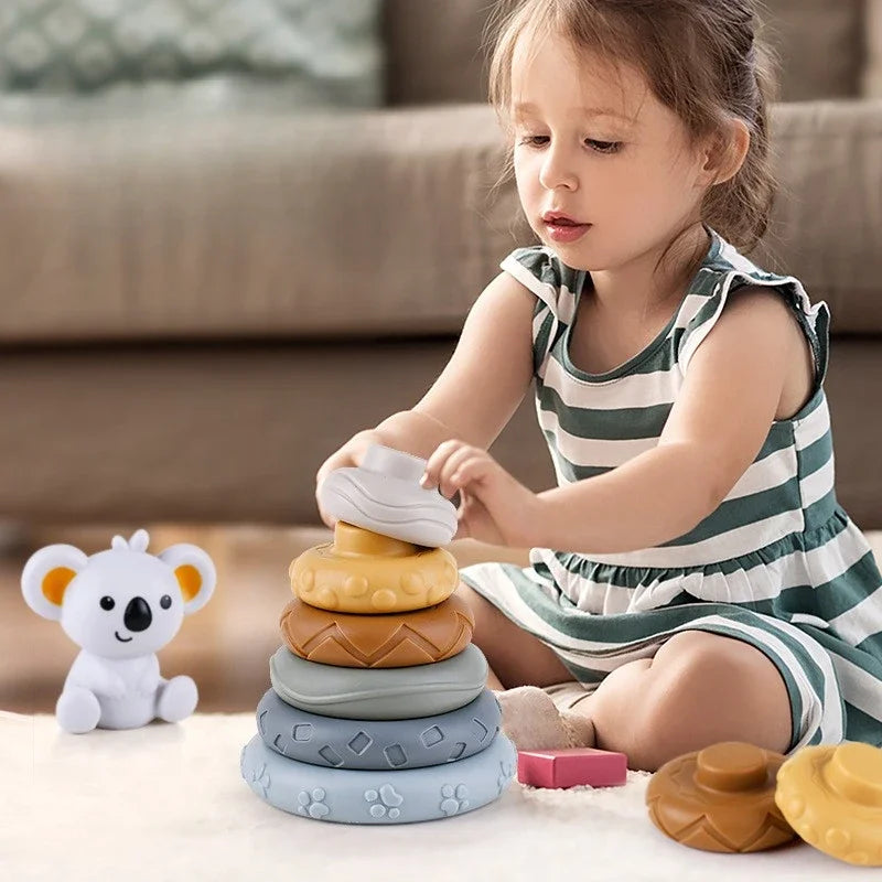 Silicone Building Blocks Montessori