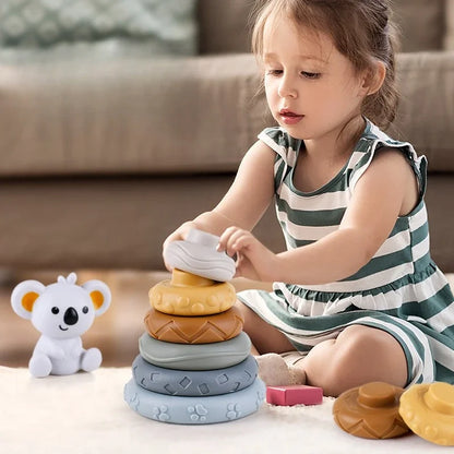 Silicone Building Blocks Montessori