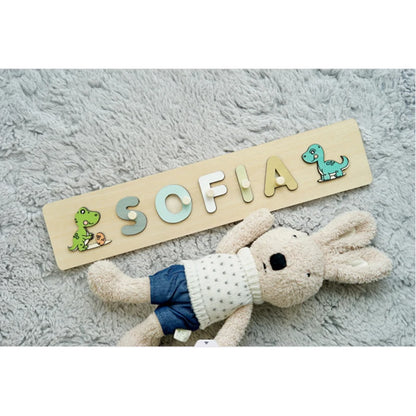 Personalised Montessori Wooden Puzzle