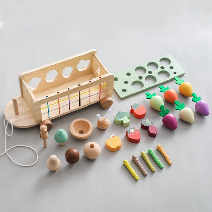 Wooden Turnip Car