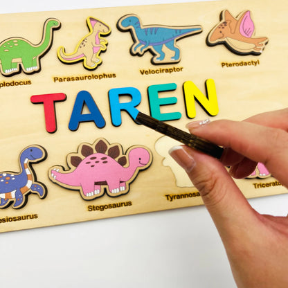 Personalised Montessori Wooden Puzzle