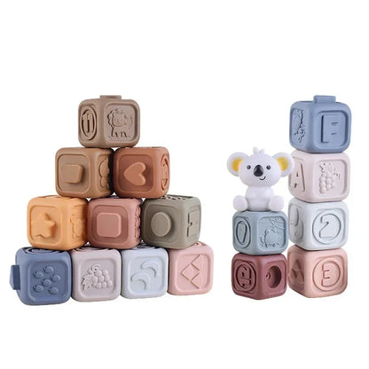 Silicone Building Blocks Montessori