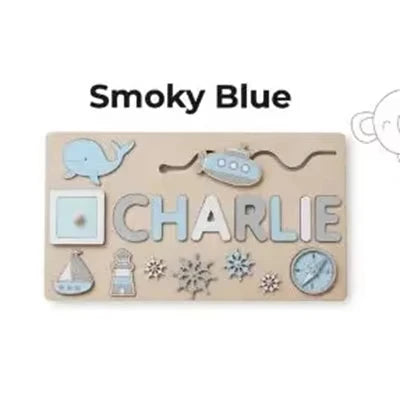 Personalised Montessori Wooden Puzzle