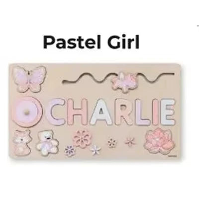 Personalised Montessori Wooden Puzzle