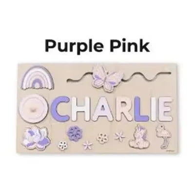 Personalised Montessori Wooden Puzzle