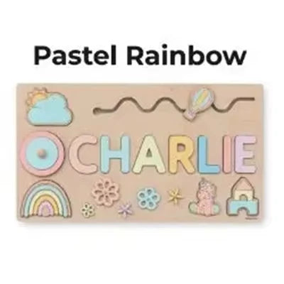 Personalised Montessori Wooden Puzzle