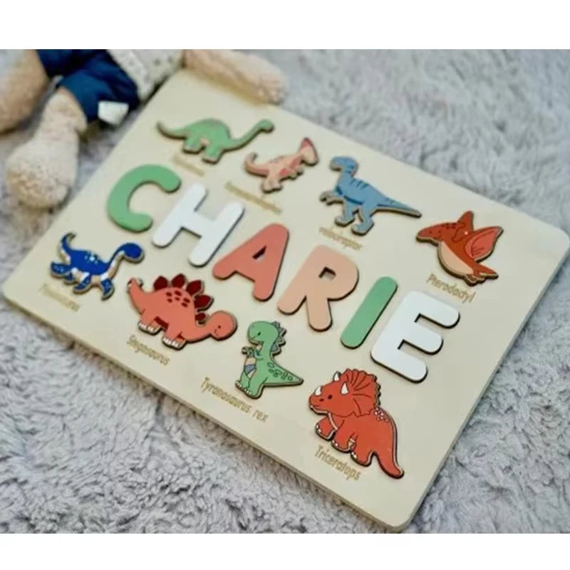 Personalised Montessori Wooden Puzzle